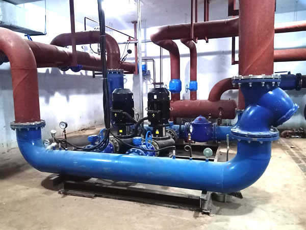 全自動(dòng)調(diào)溫混水機(jī)組