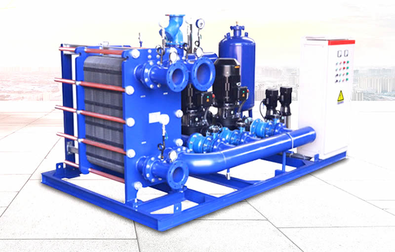 內(nèi)蒙古整體式板式換熱機組